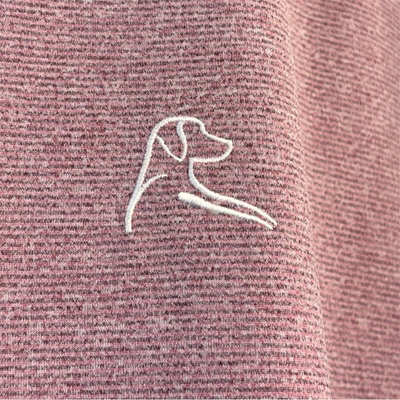 Rhoback Men's Polo Shirt in Mauve/Burgundy - Picture 3 of 7